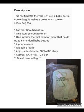 thirty-one  Multi Bottle Thermal Bag - Light Green